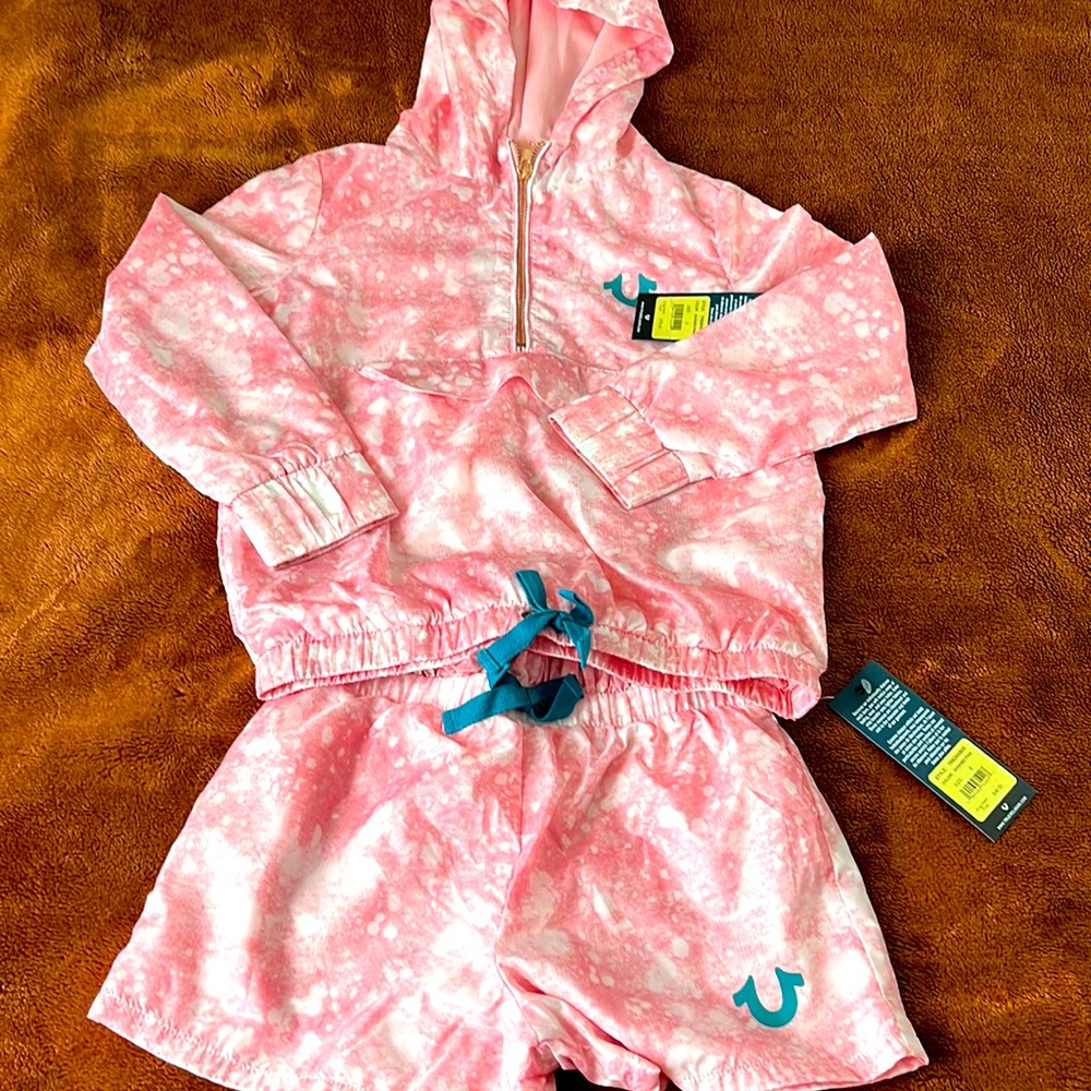 Little girls True Religion set. Never worn with tags!